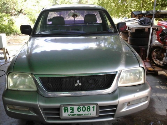 ขาย  MITSUBISHI STRADA     ปี2003  พาวเวอร์โรงงาน  เครื่องดี ช่วงล่างดี  เเชสซีสวย เเอร์เย็น     พร้อมใช้ งานคับ   087-6835269  เล่มพร้อม   ขายสดคับ     มาก่อนได้ก่อน  เก็บสีอย่างเดียวจบ