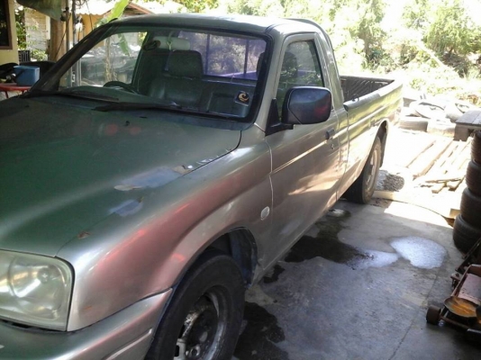 ขาย  MITSUBISHI STRADA     ปี2003  พาวเวอร์โรงงาน  เครื่องดี ช่วงล่างดี  เเชสซีสวย เเอร์เย็น     พร้อมใช้ งานคับ   087-6835269  เล่มพร้อม   ขายสดคับ     มาก่อนได้ก่อน  เก็บสีอย่างเดียวจบ