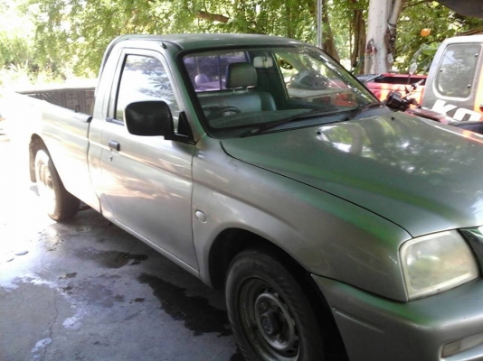 ขาย  MITSUBISHI STRADA     ปี2003  พาวเวอร์โรงงาน  เครื่องดี ช่วงล่างดี  เเชสซีสวย เเอร์เย็น     พร้อมใช้ งานคับ   087-6835269  เล่มพร้อม   ขายสดคับ     มาก่อนได้ก่อน  เก็บสีอย่างเดียวจบ