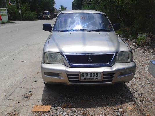 ขาย  MITSUBISHI STRADA     ปี2003  พาวเวอร์โรงงาน  เครื่องดี ช่วงล่างดี  เเชสซีสวย เเอร์เย็น     พร้อมใช้ งานคับ   087-6835269  เล่มพร้อม   ขายสดคับ     มาก่อนได้ก่อน  เก็บสีอย่างเดียวจบ