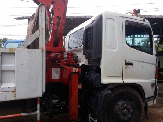 ขายHINOMACA220hpเครน5T UNICท้องV6เหลี่ยม4ปลอก3ชักยาว6409คุณ อ๊อฟ  086-737-9991