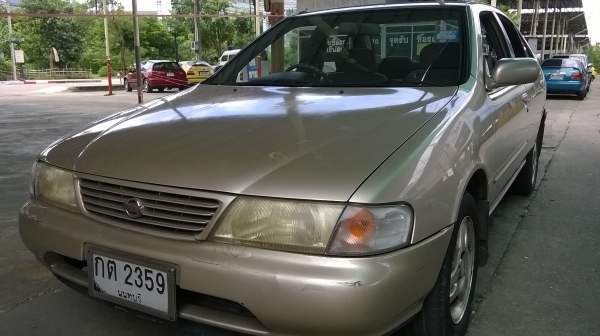 nissan  sunny  ปี 1997 เครื่อง1.6 เกียร์ออโต้ ติดแก็ซ lpg พร้อมใช้งาน