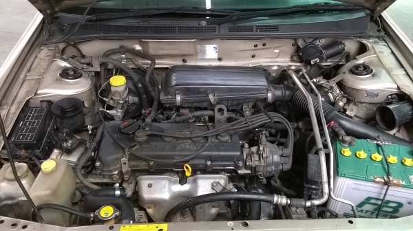 nissan  sunny  ปี 1997 เครื่อง1.6 เกียร์ออโต้ ติดแก็ซ lpg พร้อมใช้งาน