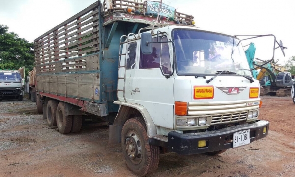 ขาย 10 ล้อ 2 เพลา HINO FM187LA มีระบบลำโพงลากพ่วง คัสซีสวยตลอดเส้น เครื่องเดิม HO7C 185 แรงม้า เกียร์ HO สโลว์เดิม เบรคลมดัน พวงมาลัยพาวเวอร์ ทะเบียนพร้อมโอนครับ