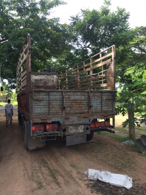 ขายด่วน HINO FL177LA รถล่องกระบะเหล็ก ราคา 450,000 -.