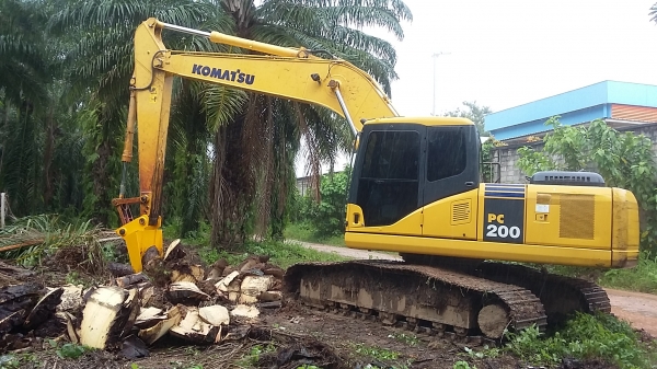 ขาย บุ้งกี้ สับต้นปาล์ม ปากคีบไม้ แบคโฮ  ทุกรุ่นครับ 093-7282709