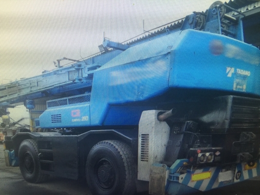 ขายรถเครน TADANO TR250M-6 ขายรถเครน TADANO TR250M-6