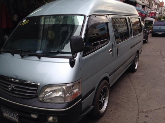 ขายรถตู้ ปี2003 เครื่อง kz พึ่งวาง วิ่งได้แค่ 300 โล เบาะหมุน สีเดิม ไม่เคยชน