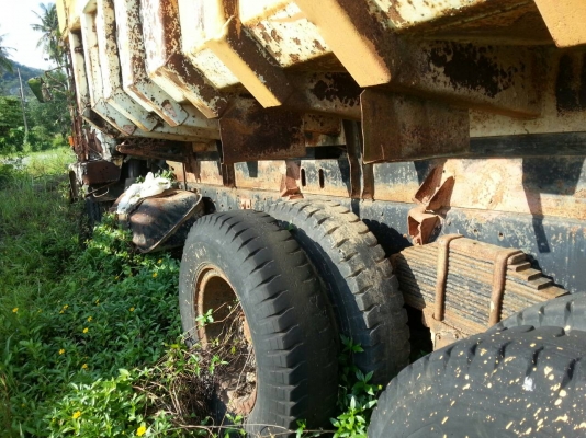 รถฮีโน่ 10 ล้อดั๊ม ท้าลาด KT725  168  แรงม้า.    สนใจติดต่อ  081 - 6079515