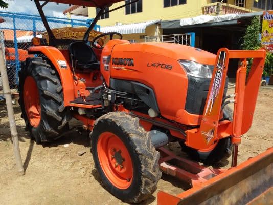 ปัญญาแทรคเตอร์..จัดมาให้ครับ ด่วน!!!คูโบต้า L4708พร้อมใบมีดคานล่างFD185F รถไร่เดิมๆ เล่มทะเบียนพร้อม.จัดส่ง จ.สุโขทัย