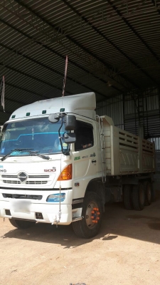 รถฮีโน่ 10 ล้อดั้ม FM1A  344 แรงม้า. ปี 55  ( มีขาย 2 คัน. )     สนใจติดต่อ  081 - 6079515