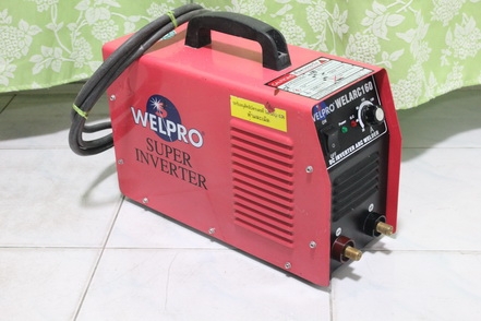 ตู้เชื่อมระบบอินเวอร์เตอร์ welpro ขนาด160A สภาพเกิน 90 เปอร์เซนต์ อุปกรณ์ครบครับ