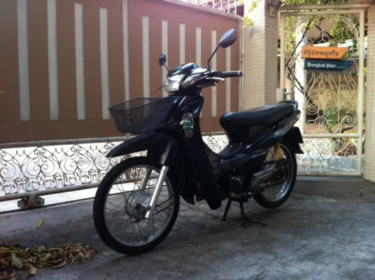 ขออนุญาติขาย HONDA WAVE 100 สีดำเงา สวยเดิม ฟรีค่าโอน