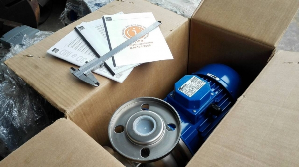 Sale>>ปั้มน้ำหอยโข่งสแตนเลส EBARA Made in Italy 2 HP. 380 V. ของใหม่อยู่ในลังพร้อมคู่มือ!! 089-2499-123 นครปฐม