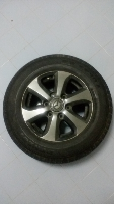 ด่วนขายล้อ+ยางDunlop 215/70R16