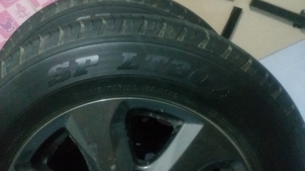 ด่วนขายล้อ+ยางDunlop 215/70R16
