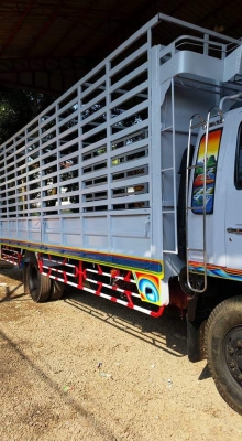 ขาย195 แรง 6ล้อใหญ่ ยาง900 ยาว7 เมตร 084-6575265