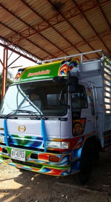 ขาย195 แรง 6ล้อใหญ่ ยาง900 ยาว7 เมตร 084-6575265