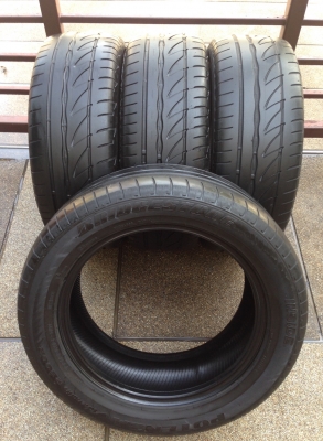 ยาง Bridgestone Adrenalin RE002 205 55 16 สิ้นปี11 พร้อมใช้งาน ไม่มีปะ