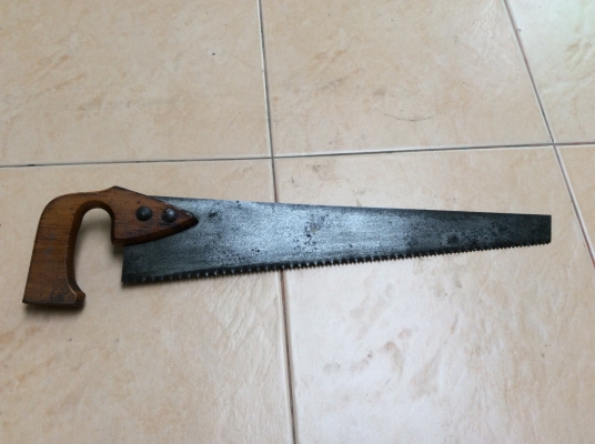 เลื่อยไม้เก่าเก็บเยอรมัน