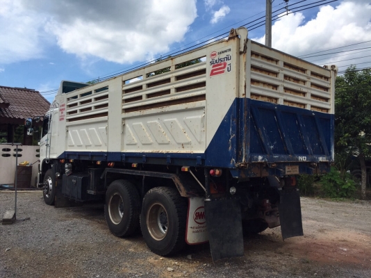 ขายดาวน์รถ22ล้อดั้มพ์ HINO FM2PNLD เครื่อง380แรงม้ากับหาง SMM ปี56 สนใจโทร. 081-970-1072