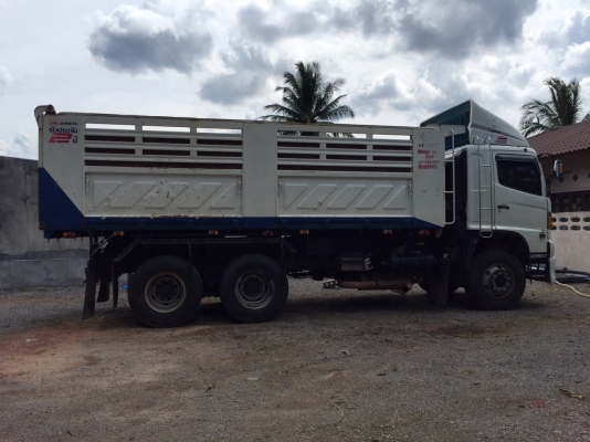 ขายดาวน์รถ22ล้อดั้มพ์ HINO FM2PNLD เครื่อง380แรงม้ากับหาง SMM ปี56 สนใจโทร. 081-970-1072