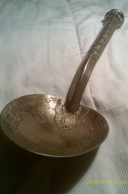 ทัพพีทองเหลือง งานเก่า ทัพพีทองเหลือง งานเก่า