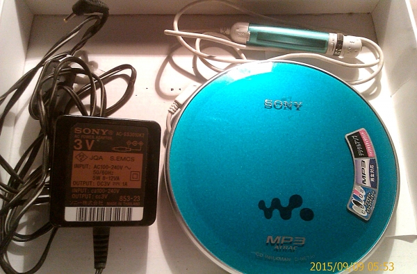 CD WALKMAN SONY D-NE730 เล่น MP3 ได้