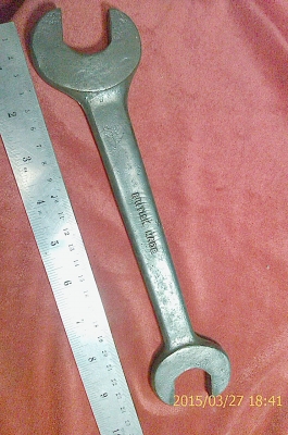 ประแจปากตาย stanley British made