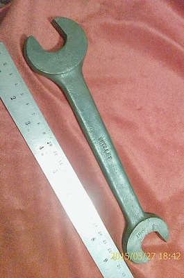 ประแจปากตาย stanley British made