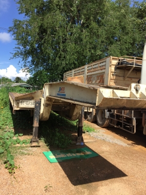 หางโรเบรท แบบสองเพลา สภาพเดิม ๆ พร้อมใช้งาน มีทะเบียนครบ.