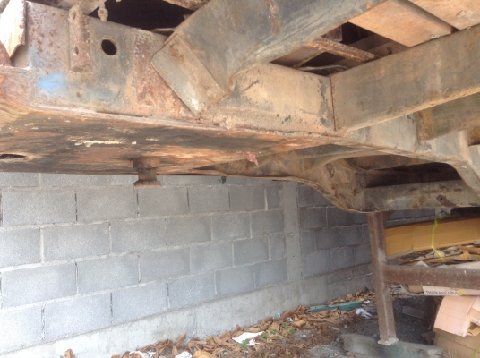 ขายหางลากมีตู้เก็บของหรือทำตู้นอนราคาถูก กว้าง 2.50 ยาว 7.00