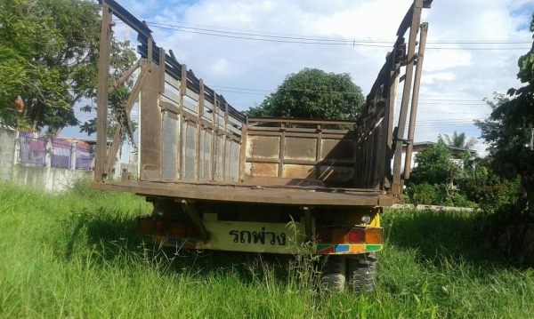 ขาย ISUZU ROCKY วางเครื่อง 270 แรง พ่วงแม่ลูกดั๊ม กระบะเนียม