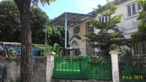 ขาย บ้านสองชั้นหลังแรกติดถนนเมน4เลนพื้นที่ 81ตารางวาหมู่บ้านนันทนาการ์เด้น บางพลี ไม่แพง