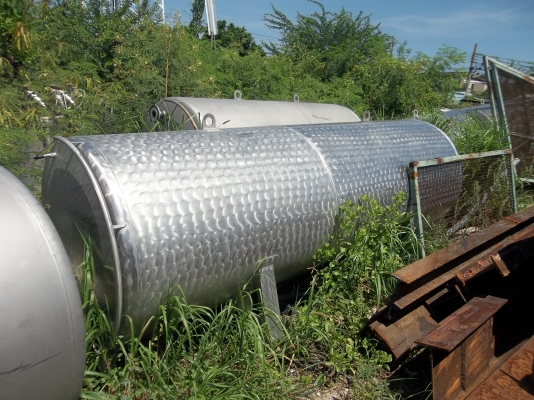 ถังสแตนเลส ขายชั่งโล 90