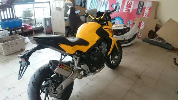 ขาย CB650F สีเหลือง ปี2015