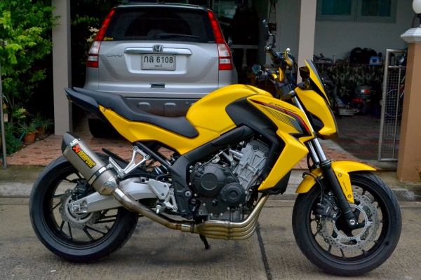 ขาย CB650F สีเหลือง ปี2015