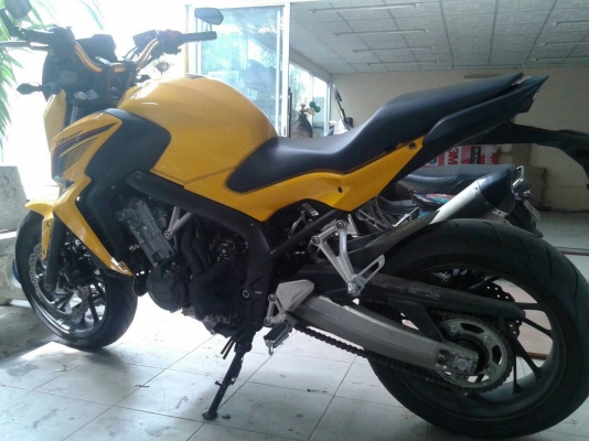 ขาย CB650F สีเหลือง ปี2015