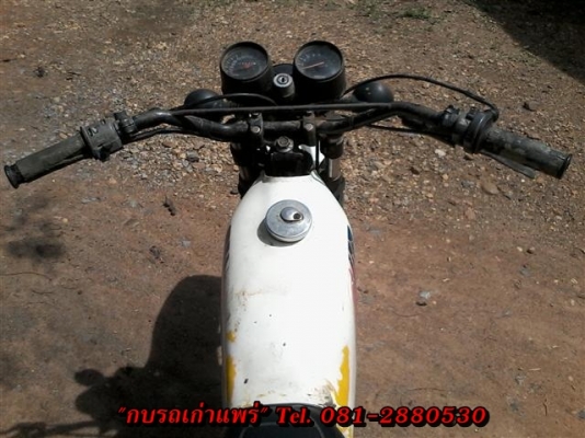 ขาย DT100 มีเล่มไม่โอนเครื่องดีเหมาะเก็ยสะสมรถในตำนานสภาพนี้หายากแล้วครับ ขาย 11500 บาท