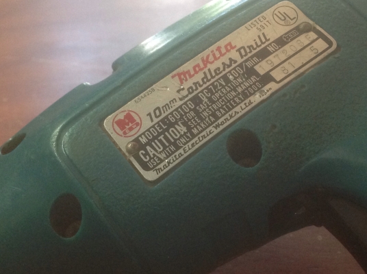 ขายสว่านไร้สาย Makita 6010D DC 7.2V เครื่องเปล่าไม่มีแบต