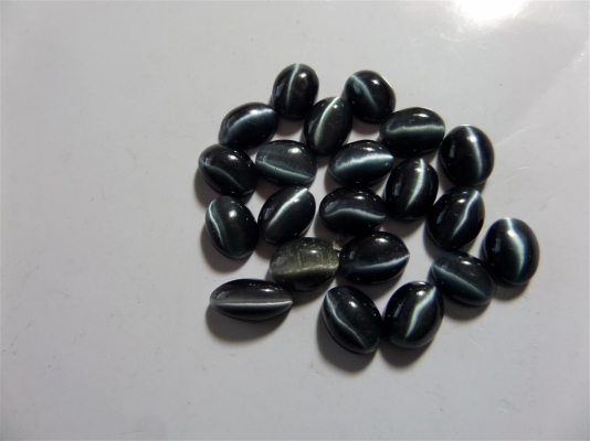 พลอยตาแมวไซร์ 6x8 พลอยตาแมวไซร์ 6x8