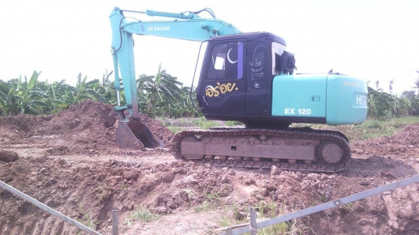 ขายรถแบคโฮ Hitachi EX120 - 2 ราคา480000