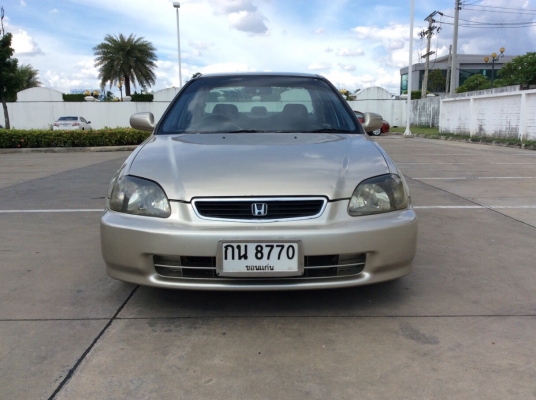 ขายซีวิคตาโต ปี96 เครื่องวีเทคใหญ่ D16Y เกียร์ธรรมดา เพาเวอร์ ไฟฟ้าทั้งคัน ภายในสวยเดิมๆ ตัวถังบางเดิมสีเงามีริ้วรอยบ้าง แม็กขอบ14" เครื่องสดวิ่งดีมาก ช่วงล่างโช๊คสตรัทปรับเกลียวสูงต่ำหนึบแน่น รถขับดีมาก ทดลองขับได้ครับ