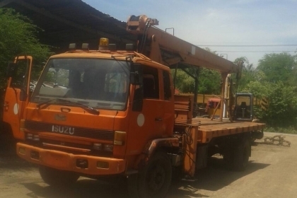 6ล้อช่วงยาว7.20มติดเครนขนาด7.5ตัน ISUZU ROCK เครื่อง6BD1 6ล้อช่วงยาว7.20มติดเครนขนาด7.5ตัน ISUZU ROCK เครื่อง6BD1