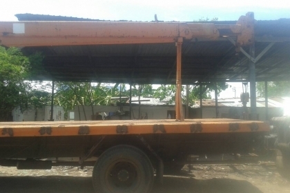 6ล้อช่วงยาว7.20มติดเครนขนาด7.5ตัน ISUZU ROCK เครื่อง6BD1