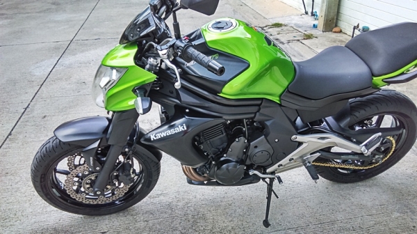 ขาย kawasaki er6n ปี 2013 abs ไมล์ 8,xxx สภาพเดิมสวย เหมือนรถใหม่