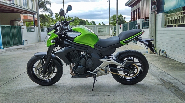 ขาย kawasaki er6n ปี 2013 abs ไมล์ 8,xxx สภาพเดิมสวย เหมือนรถใหม่
