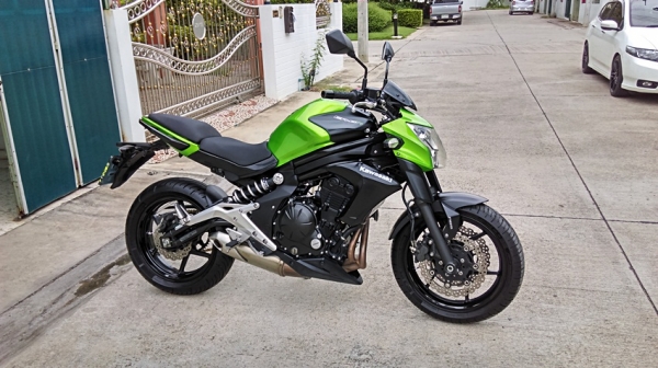 ขาย kawasaki er6n ปี 2013 abs ไมล์ 8,xxx สภาพเดิมสวย เหมือนรถใหม่