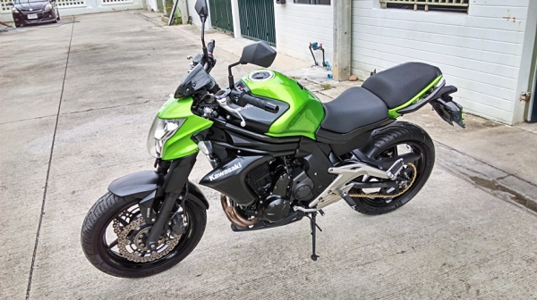 ขาย kawasaki er6n ปี 2013 abs ไมล์ 8,xxx สภาพเดิมสวย เหมือนรถใหม่