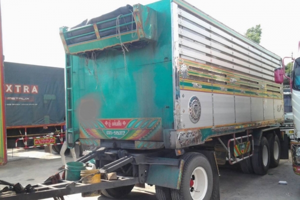 ขาย HINO PROFIA 335 แรง พ่วงแม่ลูก กระบะเนียมคอกเกษตรดั๊ม